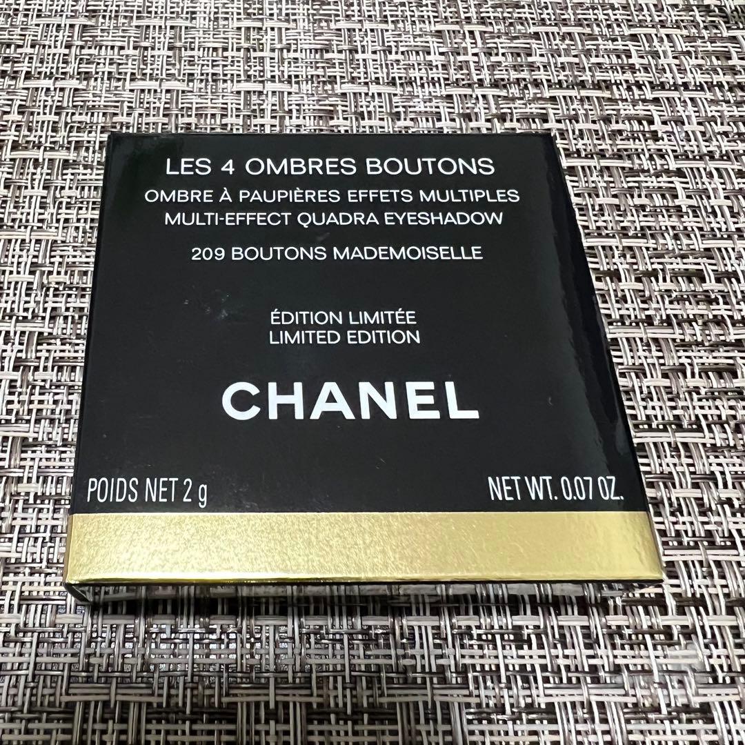 CHANEL レ キャトル オンブル プトン 4色アイシャドウ209新品未使用