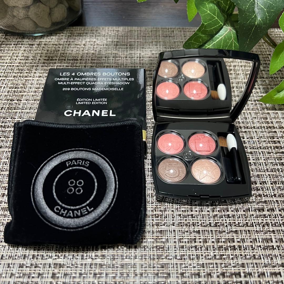 CHANEL レ キャトル オンブル プトン 4色アイシャドウ209新品未使用
