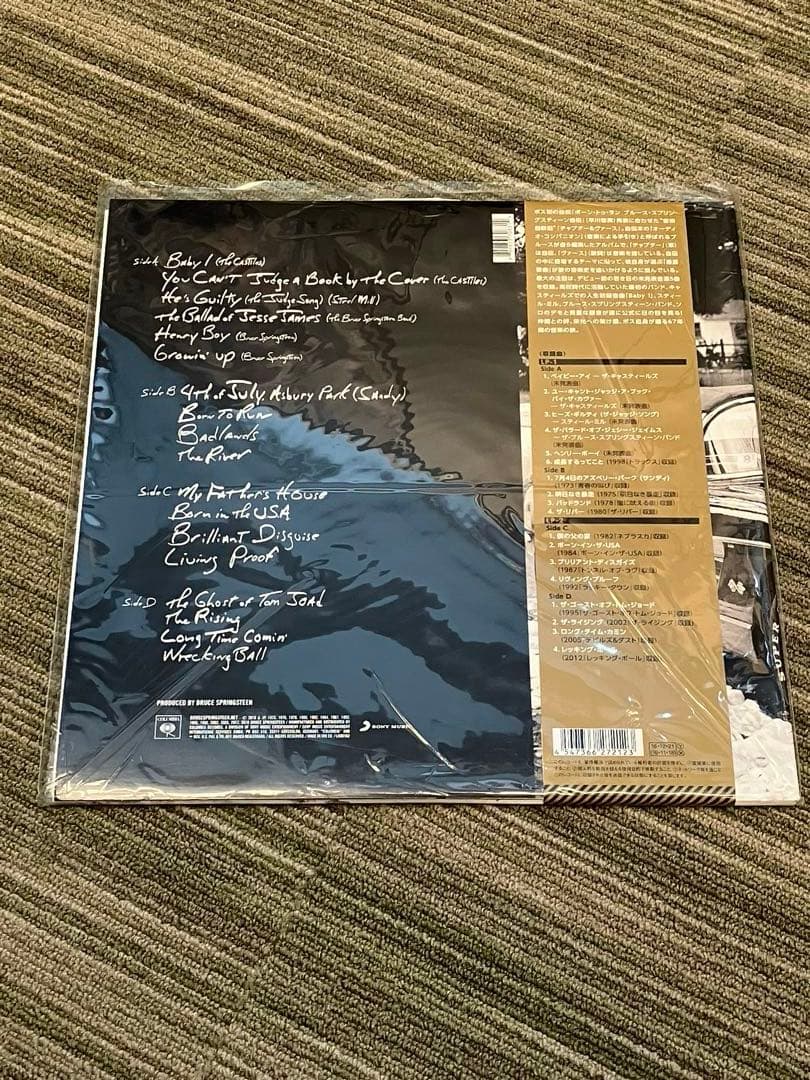 2LP 帯付 Bruce Springsteen ‘Chapter Verse’