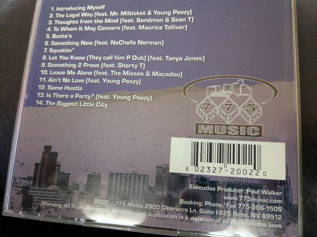 P Dub The Biggest Little City レア