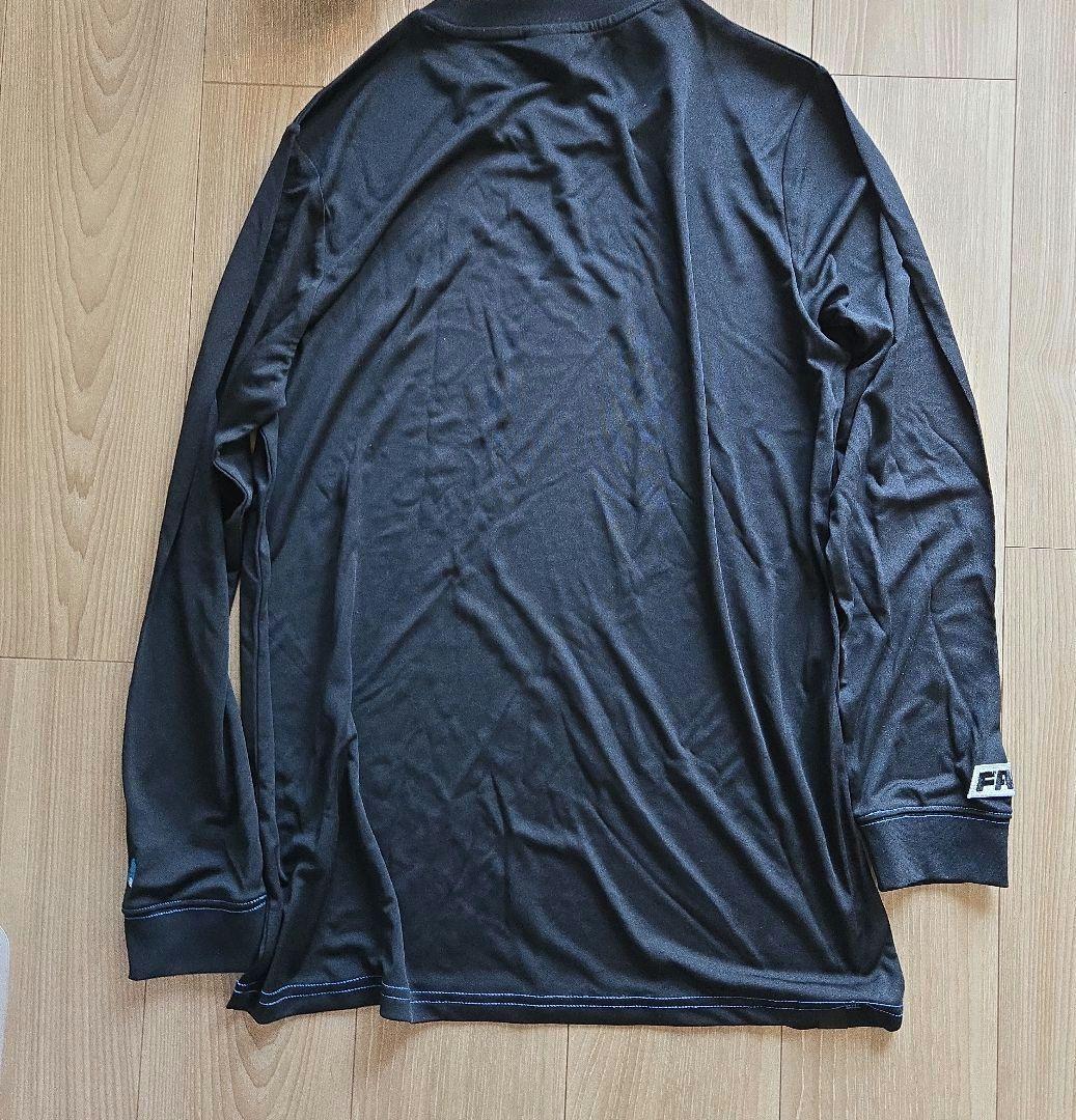 FAVオリジナルロングスリーブTシャツ　Lサイズ　手首にえふたんロゴ入り