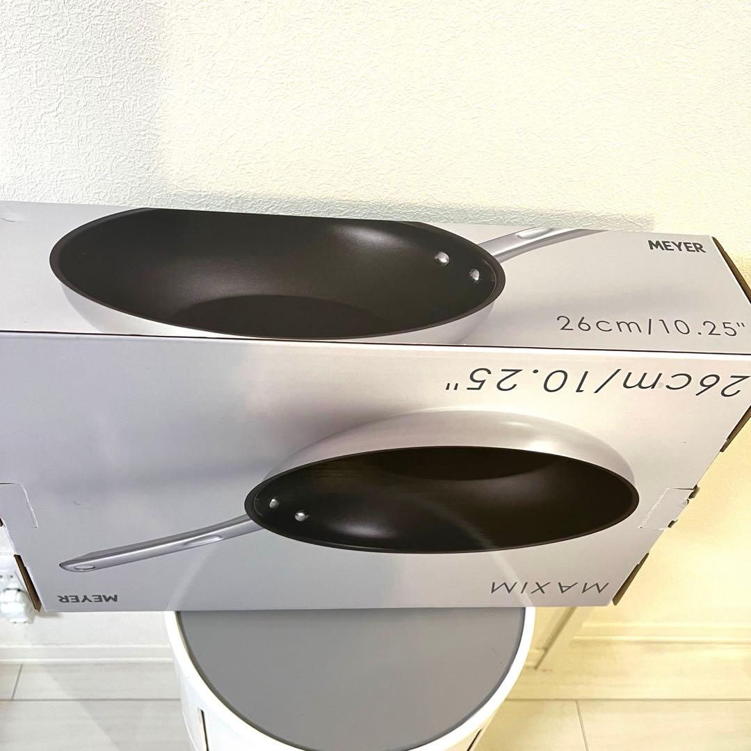 【新品・未使用品】　マイヤー　マキシムSS深型フライパン　26cm