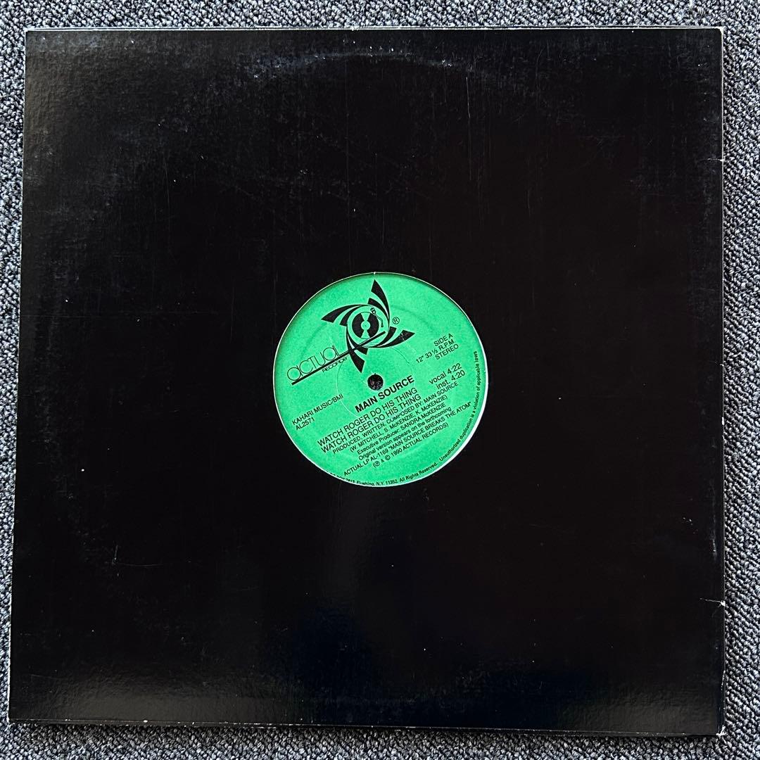 Main Source Large Professor レコード 12\" LP