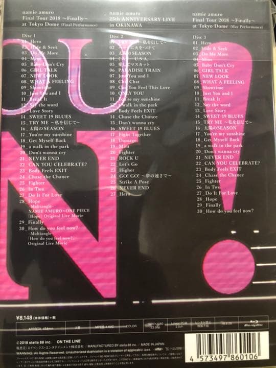 【特典付‼︎】namie amuro Final Tour 2018～Final…