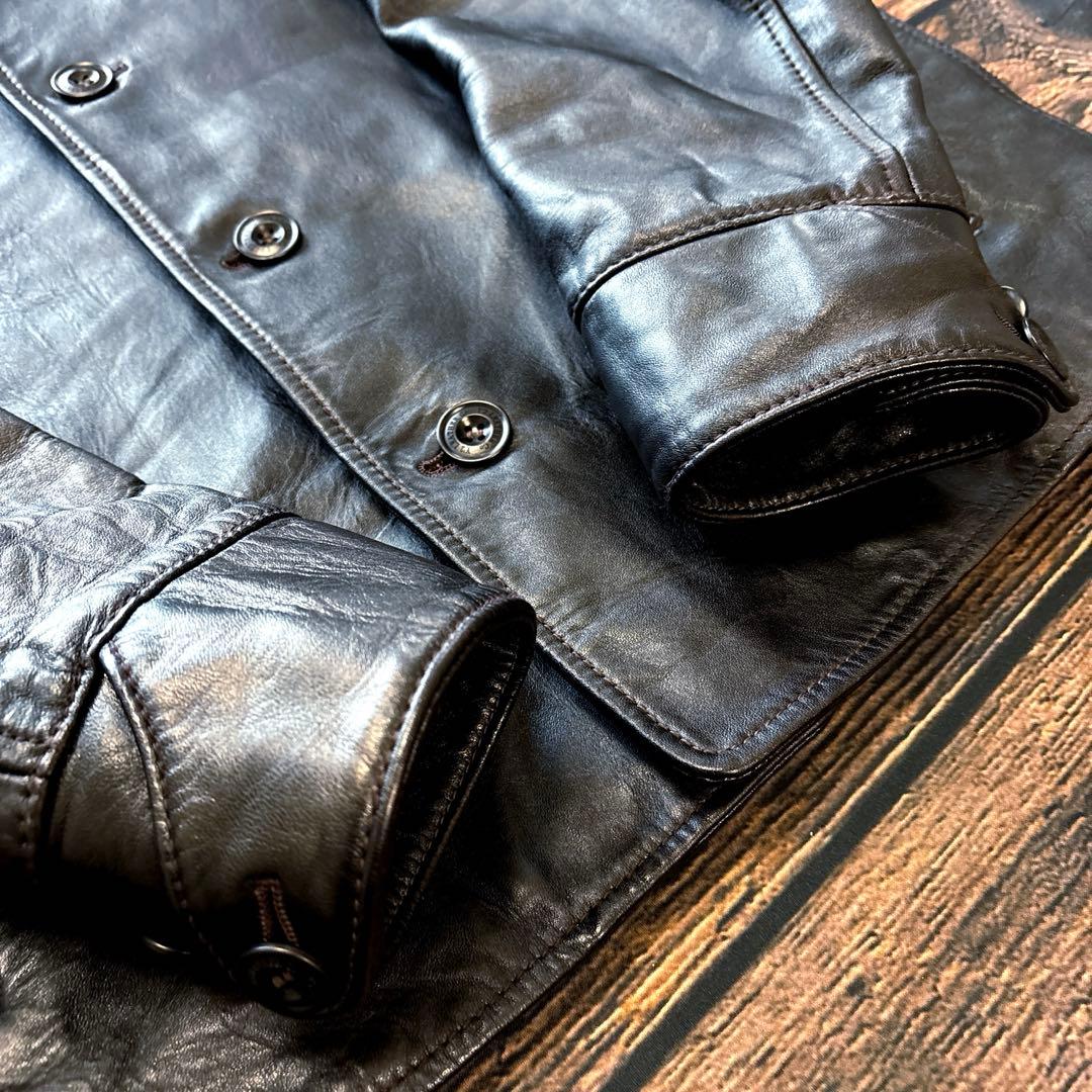 ジャケット・アウター Y'2LEATHER / ECO HORSE LIGHT CARCOAT