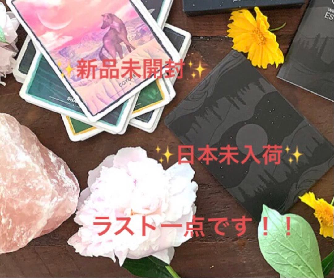 ✨新品未開封✨動物達から魔法のガイドを受け取れるオラクルカード タロットカード