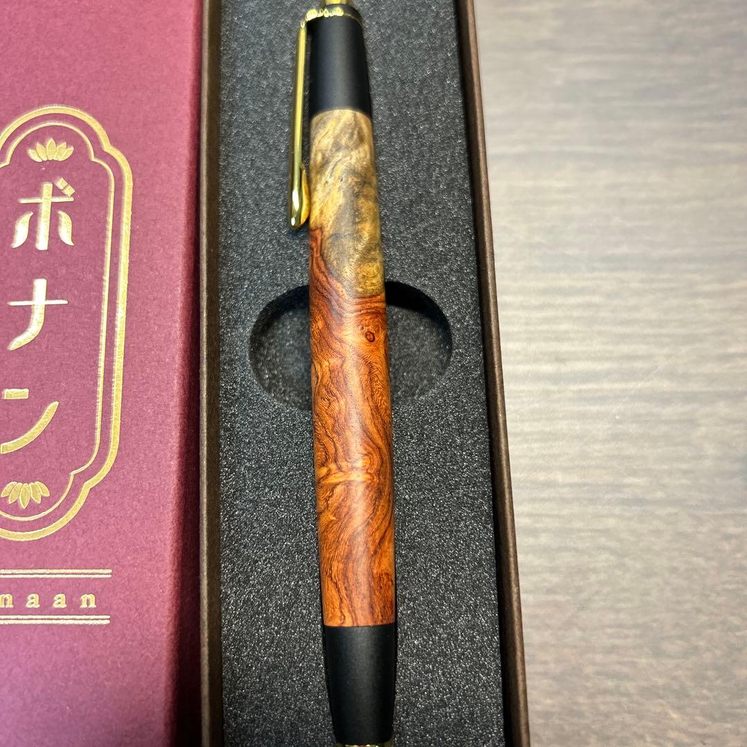 ちいかわ　ボナンペン　本花梨瘤源平　シャーペン　真鍮金具　新品未使用