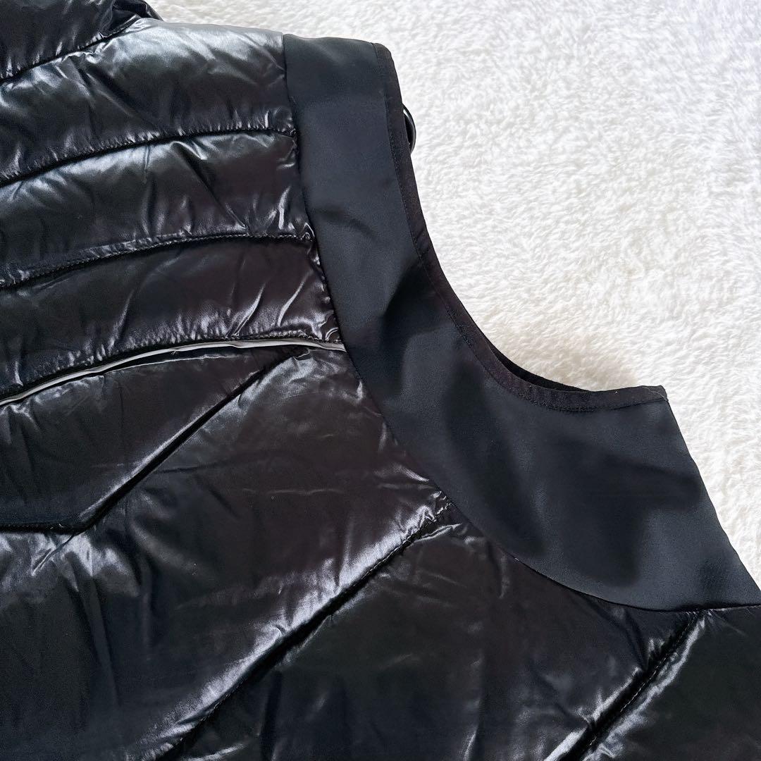 【EMPORIO ARMANI EA7】ダウンベスト ブラック Mサイズ
