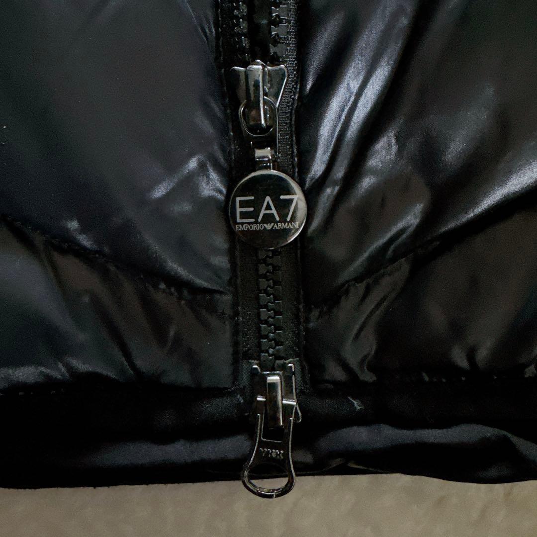 【EMPORIO ARMANI EA7】ダウンベスト ブラック Mサイズ