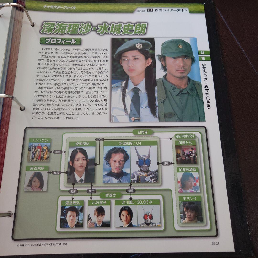 仮面ライダー OFFICIAL DATA FILE アギト編
