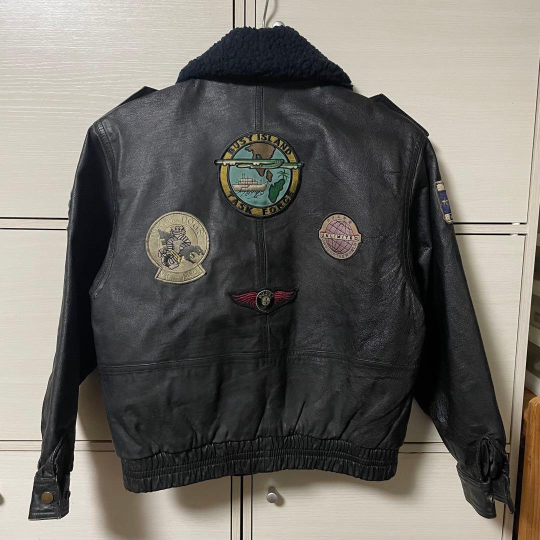 TOPGUN G-1 フライトジャケット vintage A2 アメカジ レザー