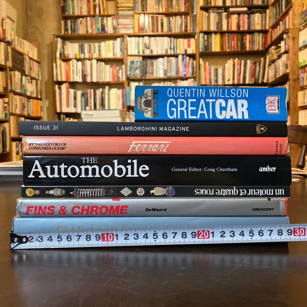 洋書　ディスプレイ用　7冊セット　まとめ売り　車関係