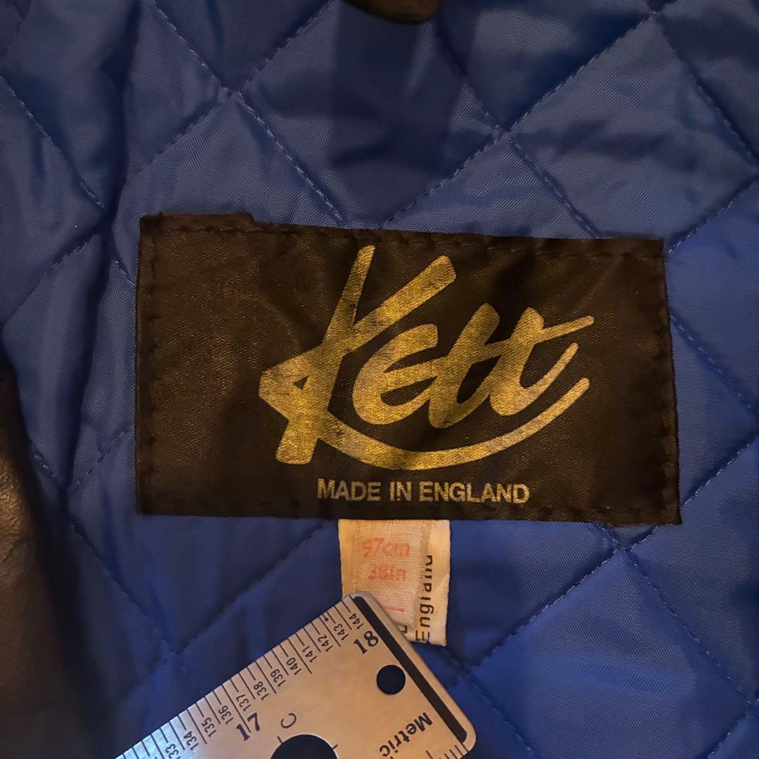 70s〜80s uk vintage kett レザーダブルライダースジャケット