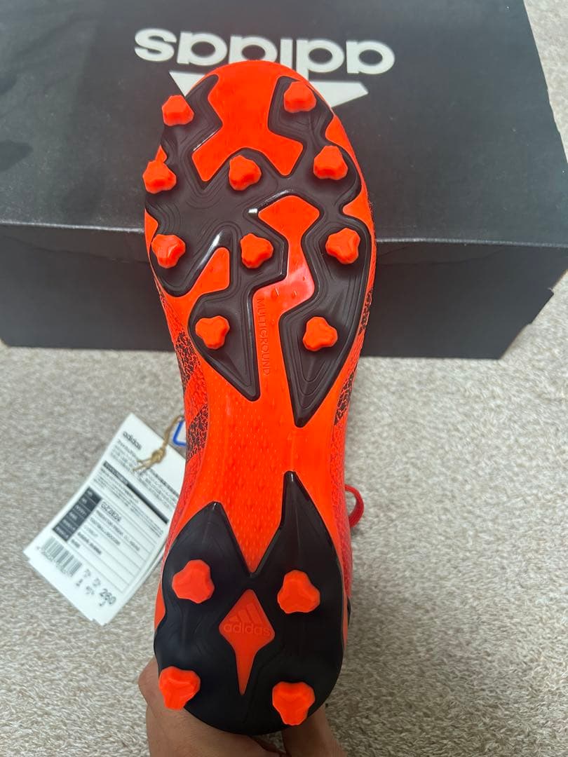 adidas Mundial レッド スパイク
