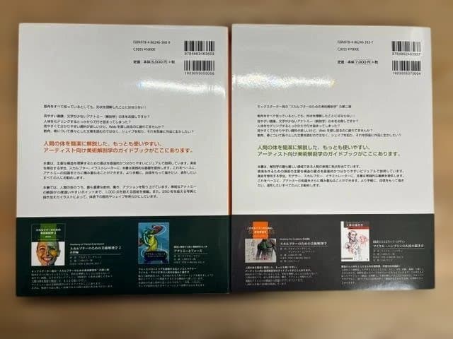 スカルプターのための美術解剖学 1・2