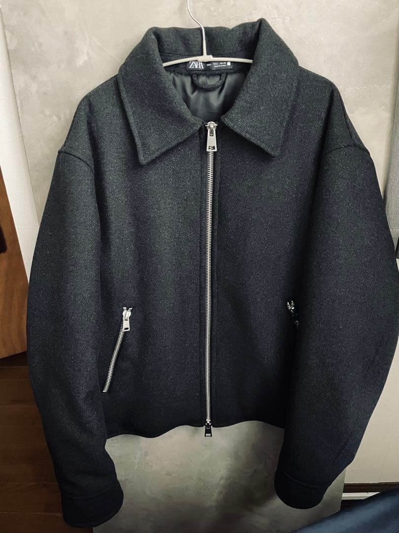 Zara ウールブレンドジャケット genjiさん紹介