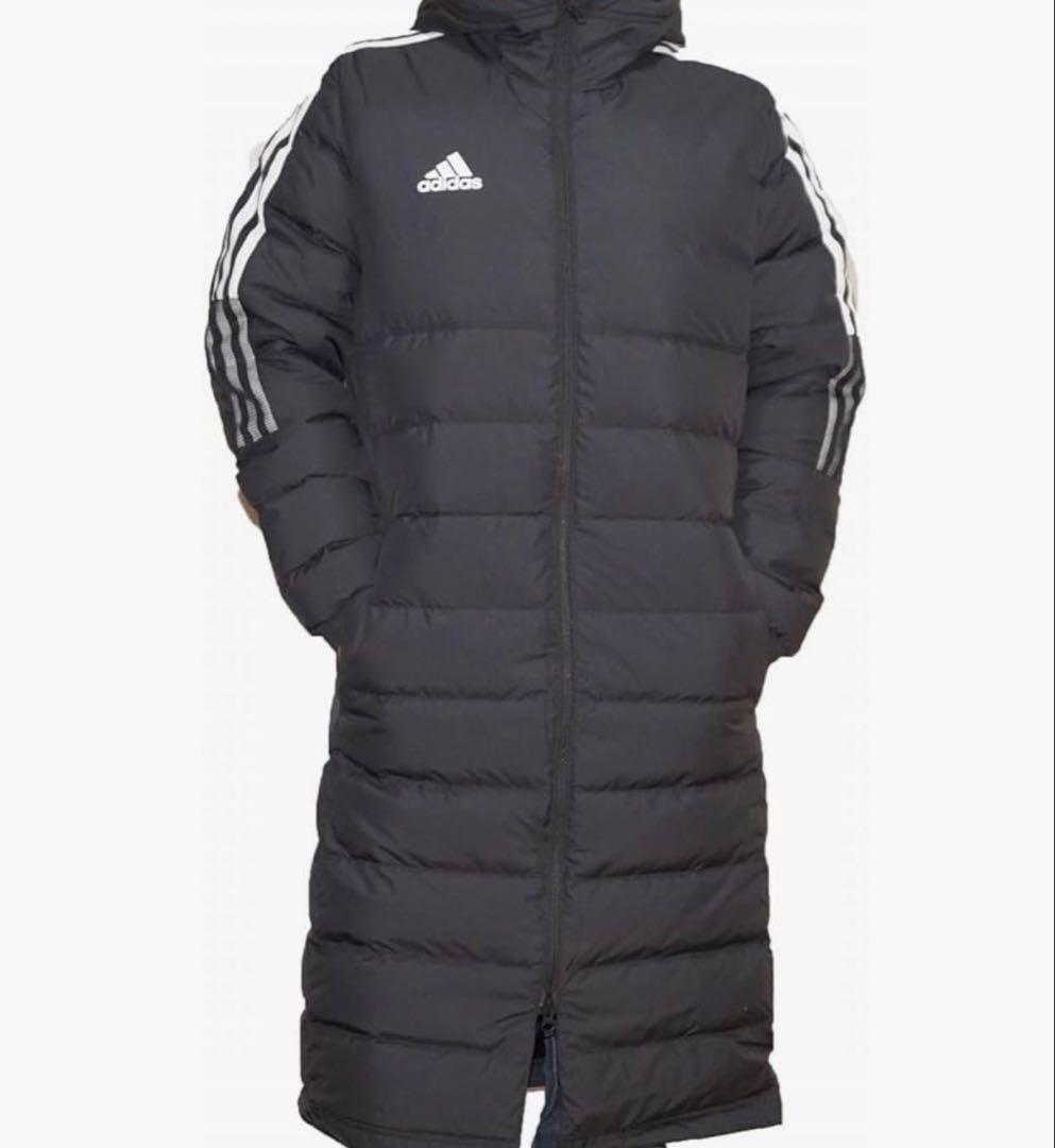 adidasベンチコート