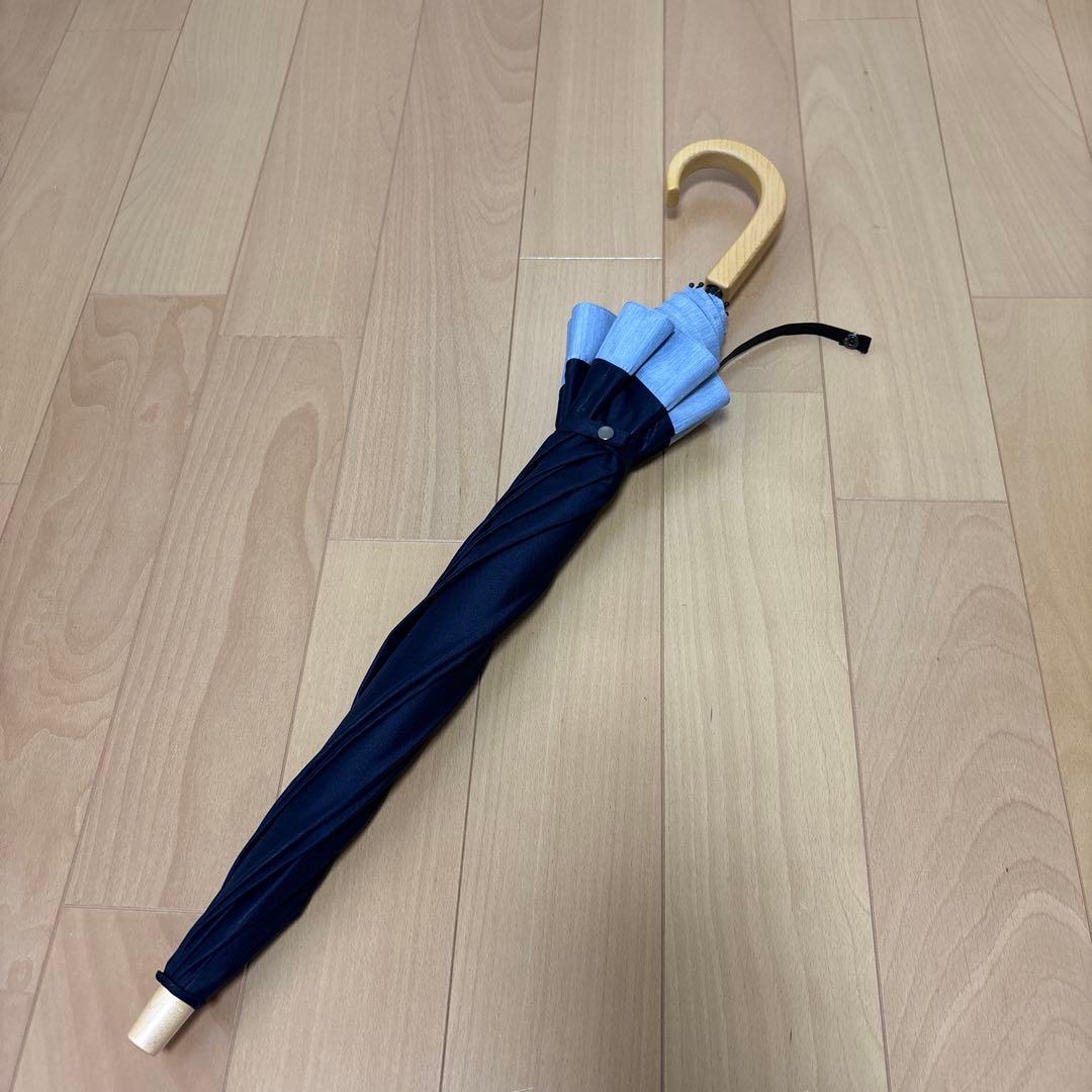 新品　サンバリア100 折り畳み日傘 ２段折 コンビ
