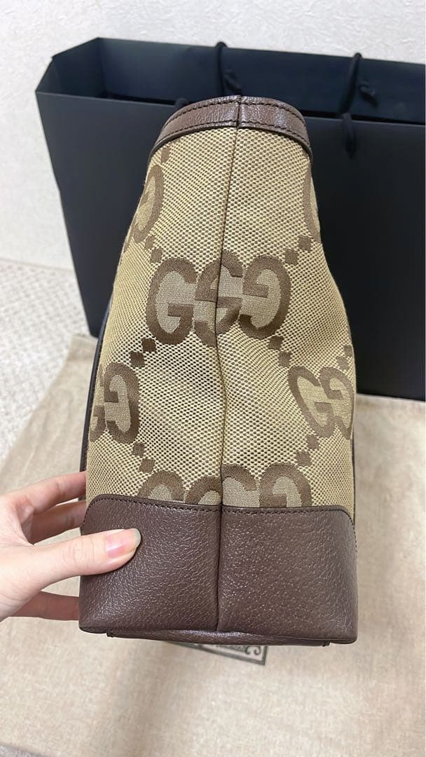 新品未使用 正規品 GUCCI ジャンボGGトートバッグ& OPHIDIA 財布