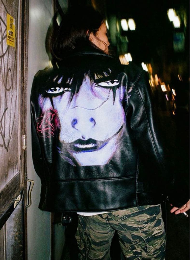 ジャケット・アウター Schott 21FW The Crow Leather Jacket M