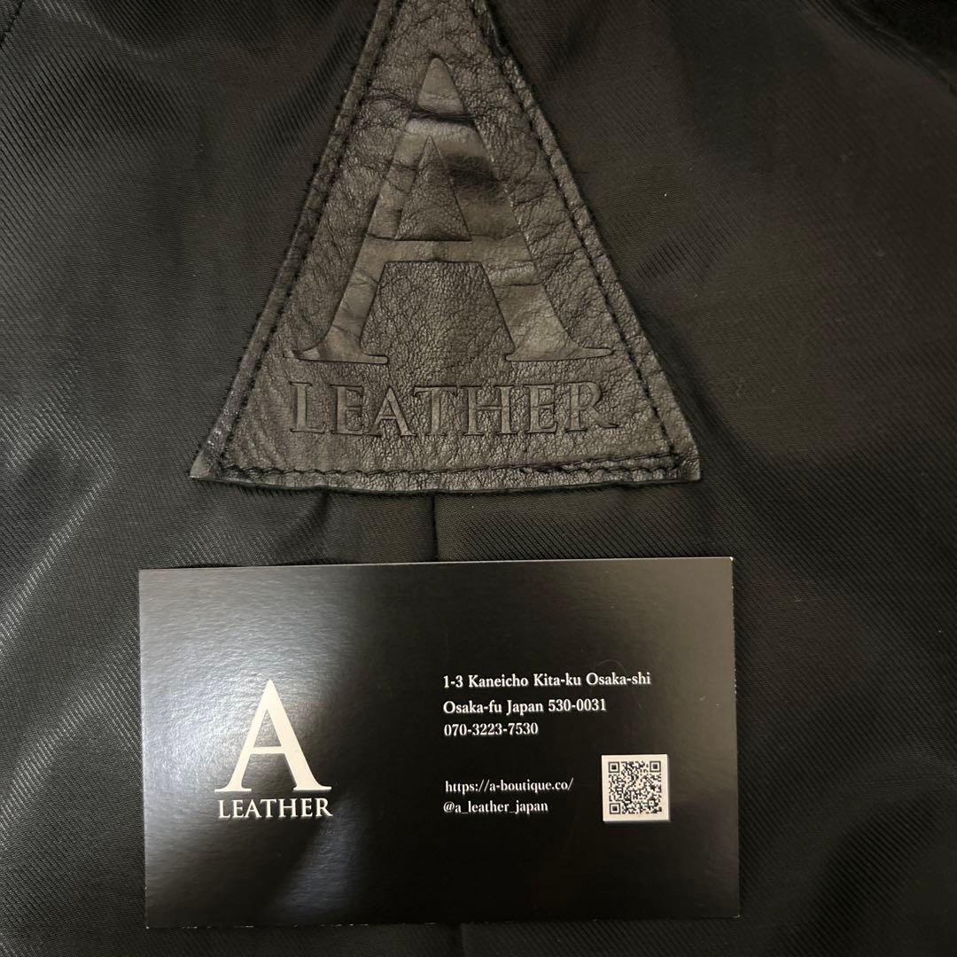 A LEATHER 牛革ジャケット