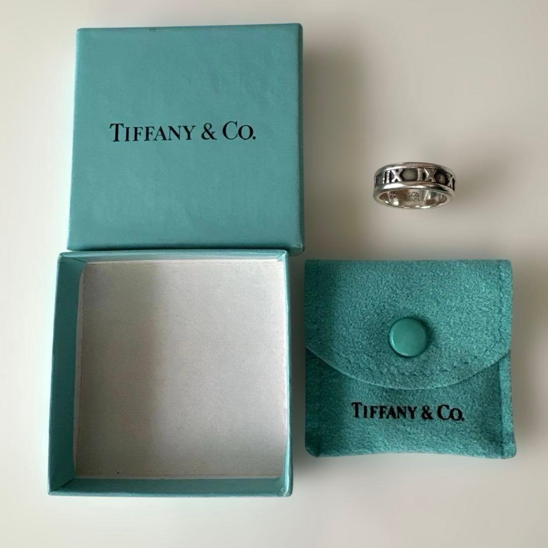 ティファニー Tiffany & Co. アトラスリング ロゴ入りリング
