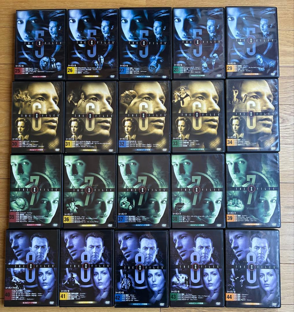 Xファイル　DVD 全49巻　レンタル専用DVD付　50本
