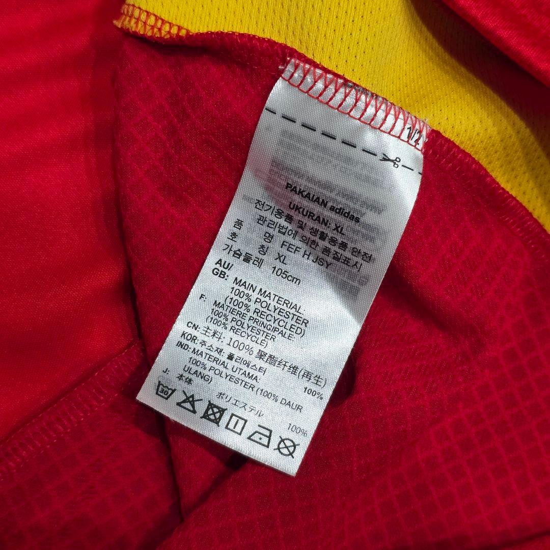 スペイン代表　ペドリ　EURO2024決勝　ユニフォーム　2XL　adidas