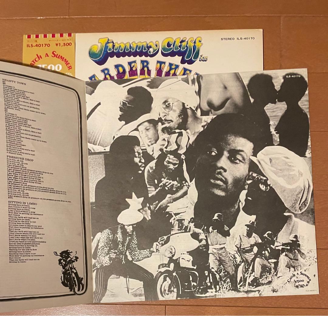 希少帯付き国内盤　ザ・ハーダー・ゼイ・カム　オリジナルサウンドトラックレコード