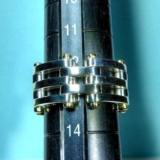ティファニーゲートリング 13号 新品仕上げ　　ほぼ無傷未使用に近い