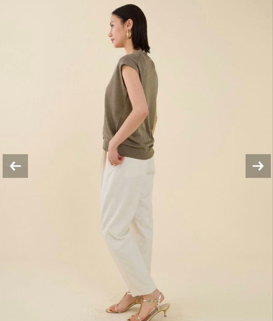 マルモア 【新品】MICA&DEALニットベストカーデ