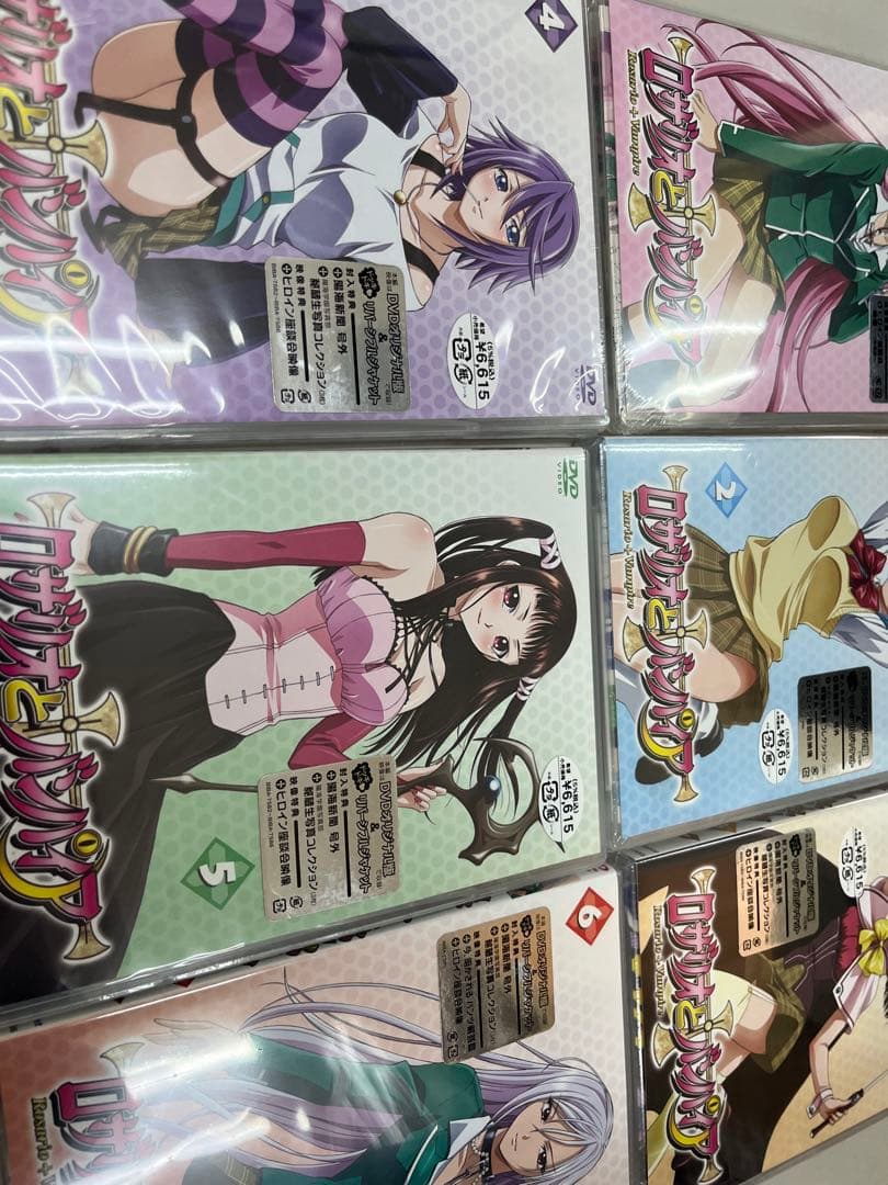 ロザリオとバンパイア+ CAPU2 1期2期　全巻セット　dvd 未開封