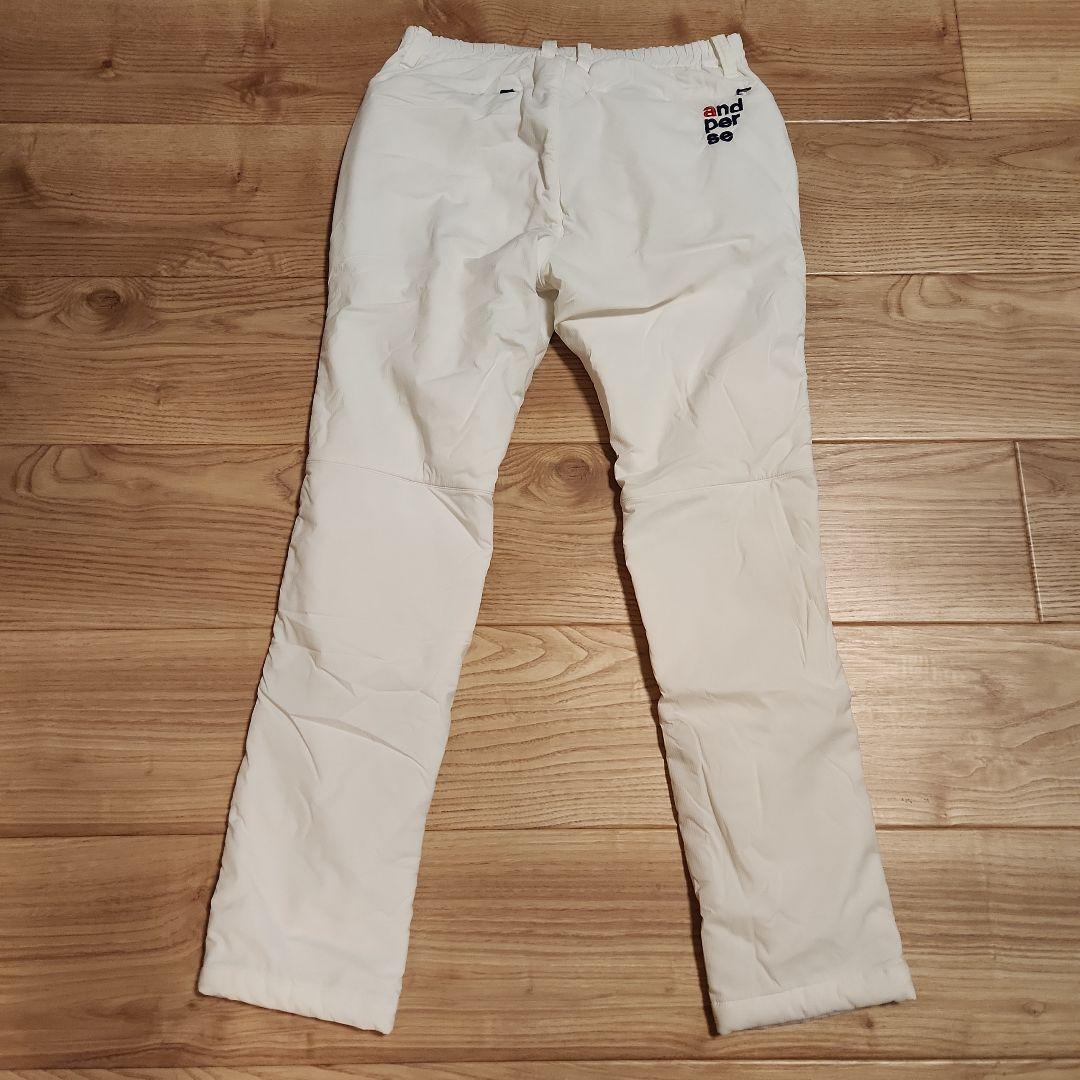 and per se ホワイトパンツ