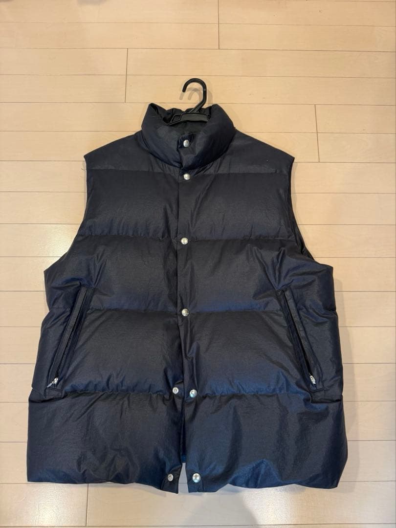 ジャケット・アウター COMOLI for BIOTOP cotton nylon down vest