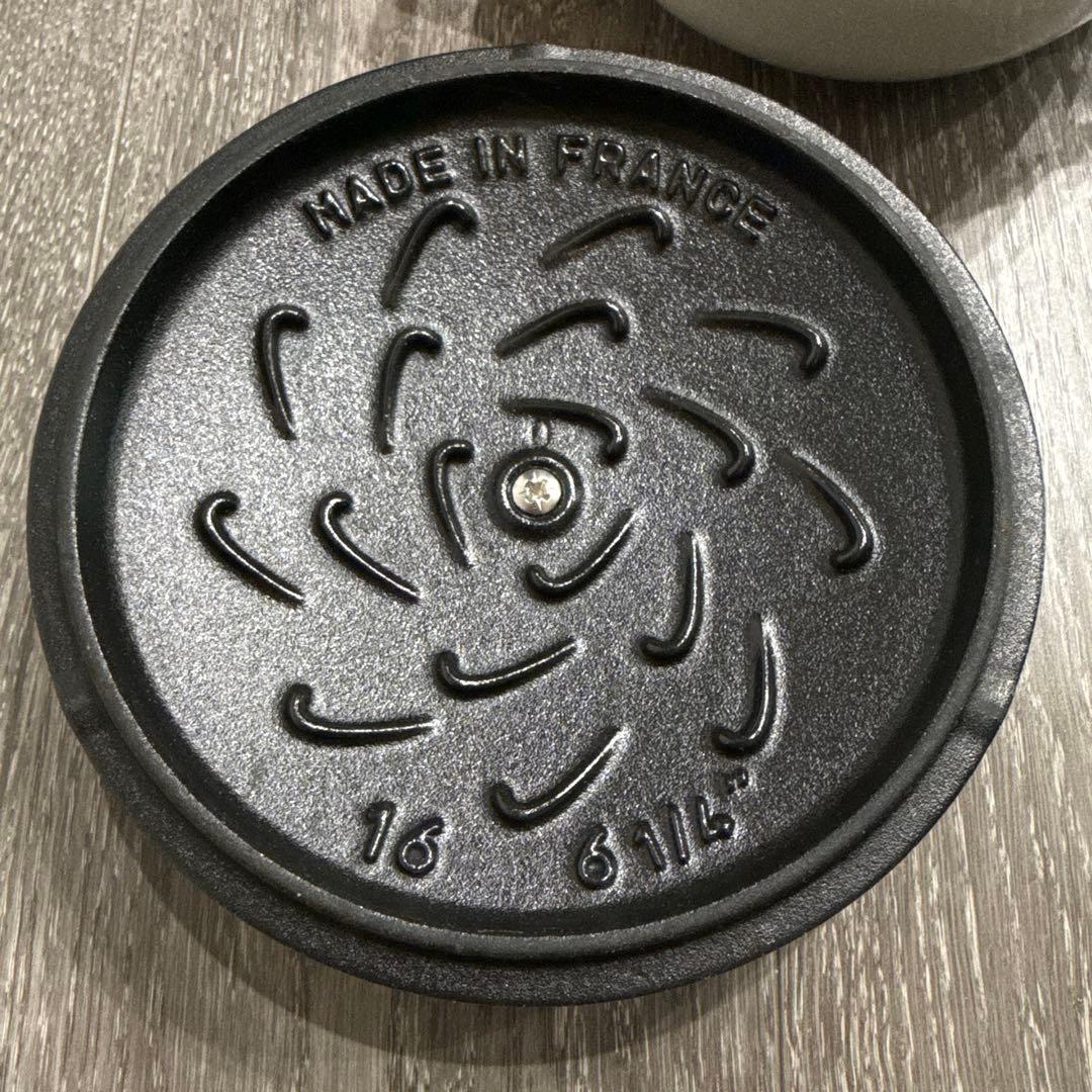 STAUB 鍋 16cm ホワイト