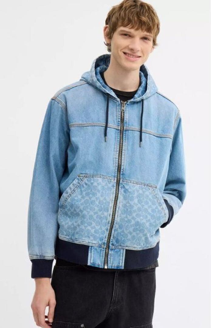 K*E様 【COACH】シグネチャーデニムジップジャケット