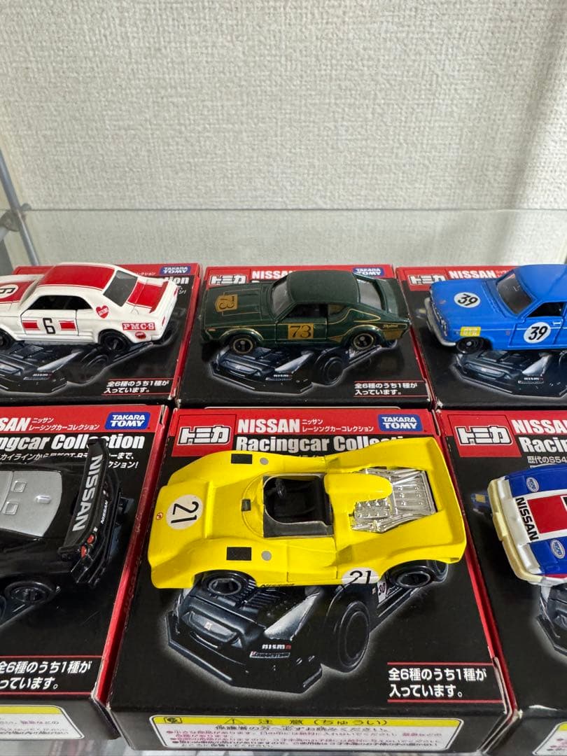 トミカ　ニッサン　レーシングカーコレクション　6台セット
