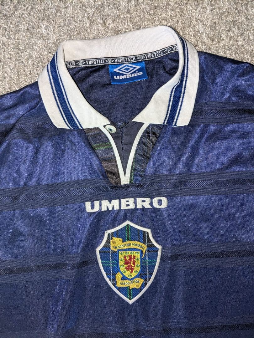 UMBRO 1998 スコットランド代表 サッカーシャツ インポートサイズM