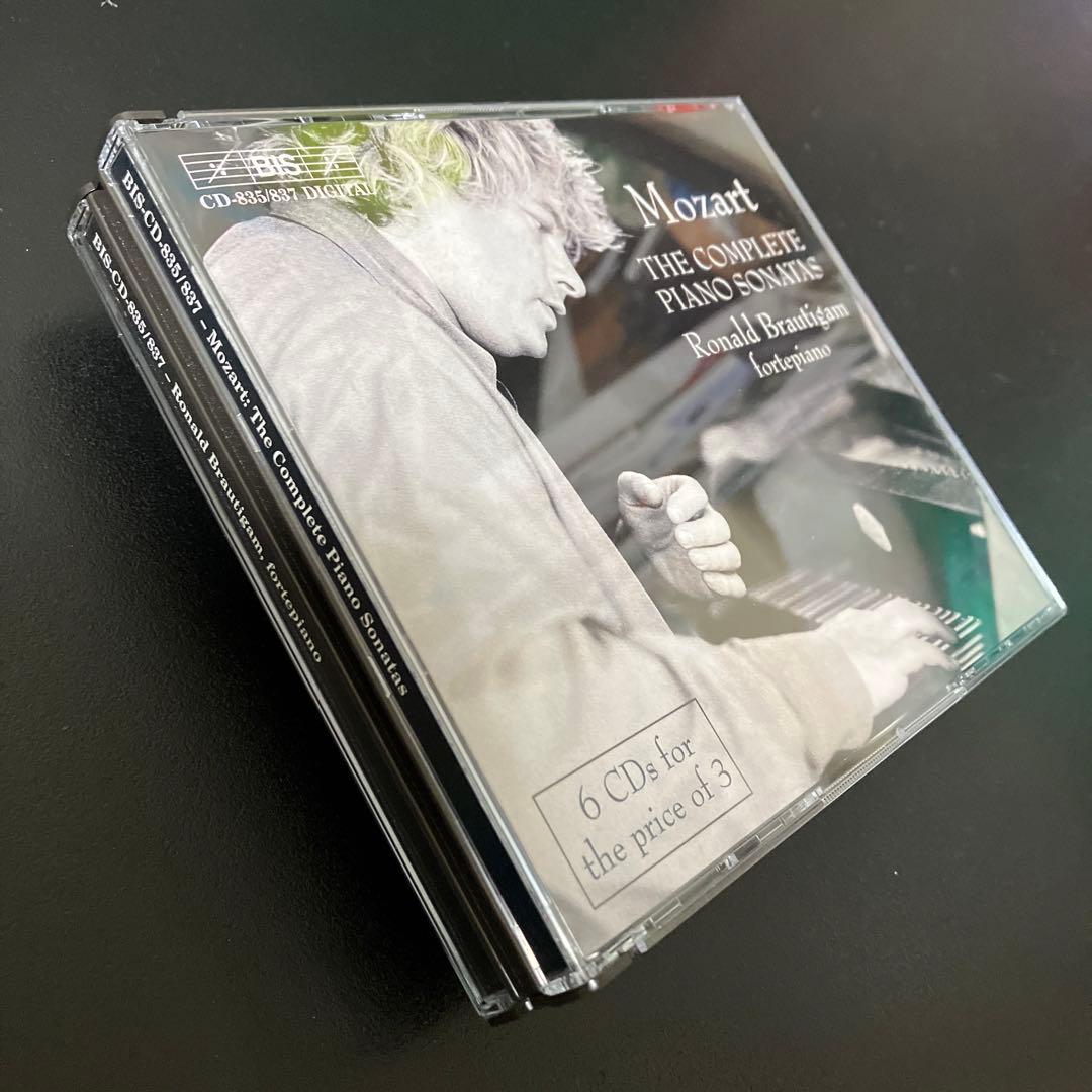 ブラウティハム(fp)／モーツァルト:ピアノ・ソナタ全集 6CD