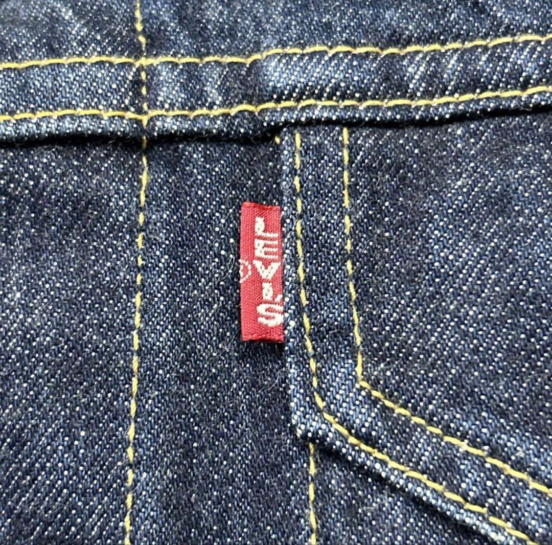 た*)様 90s リーバイス濃紺デニムジャケット557 3rd 日本製ビッグE