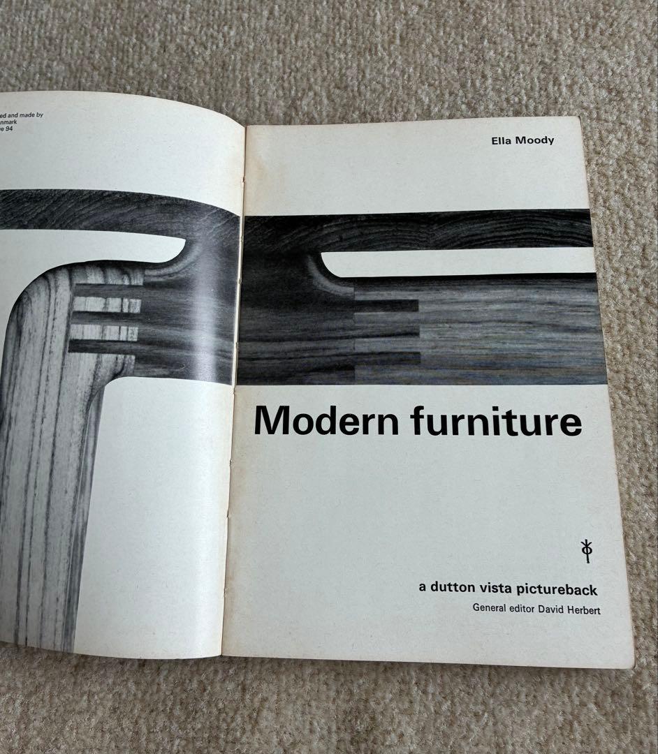 希少 初版1966モダン家具史 資料本　フィンユール ウェグナー イームズ 北欧