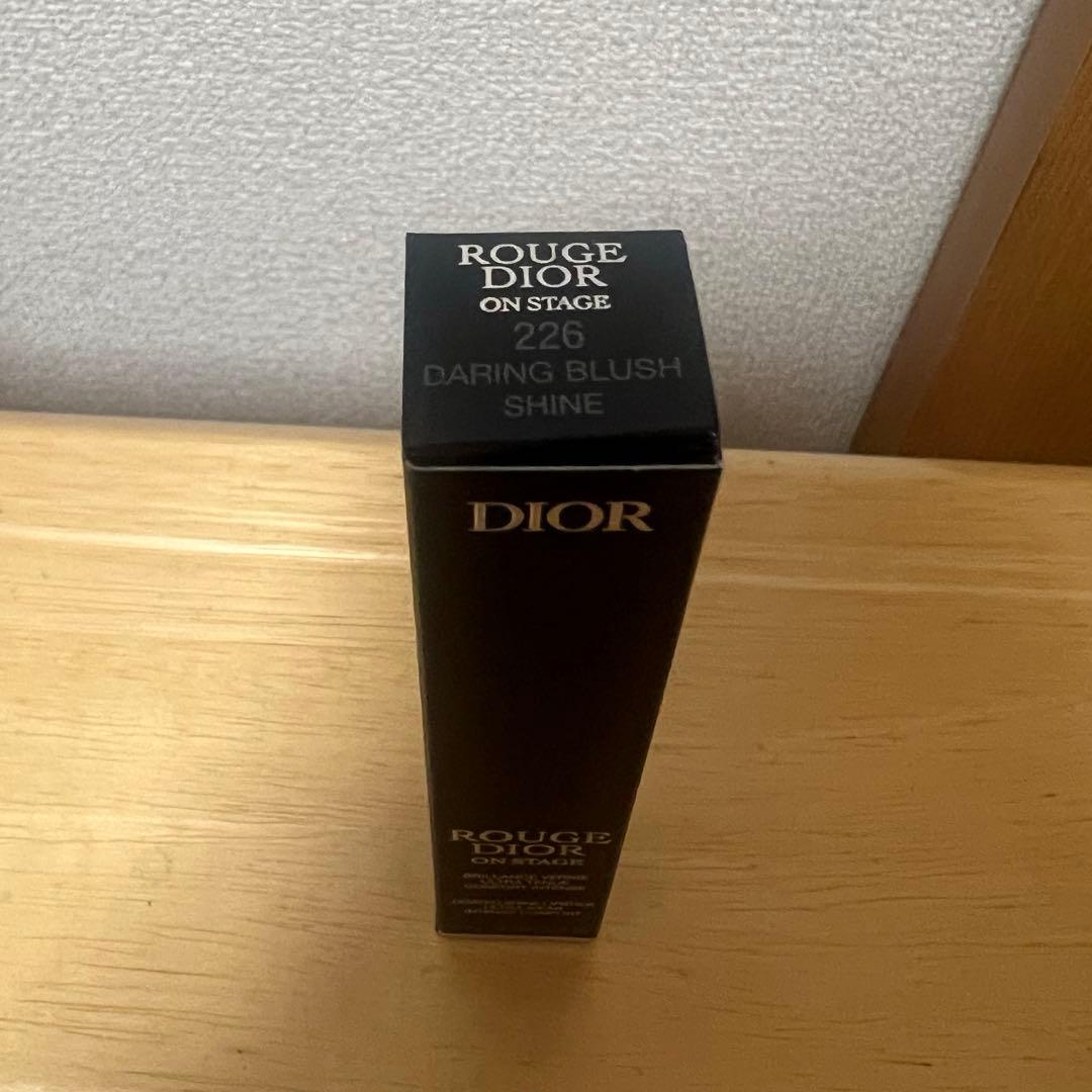 【新品未使用】Diorルージュディオールオンステージ226サンプル付き
