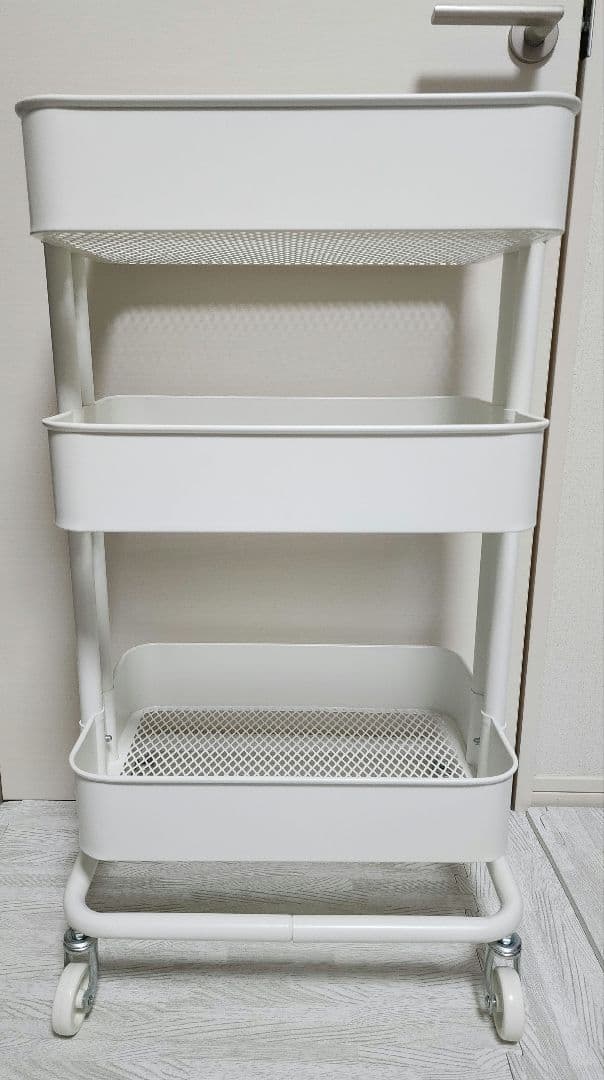 IKEA イケア RÅSKOG ロースコグ 旧型 ホワイト