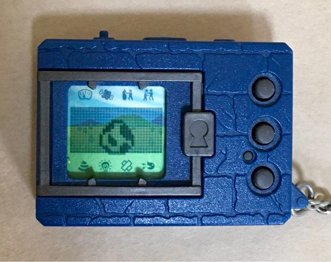 初代デジタルモンスター Ver.1 (ブルー)取説付き　作動OK'97年当時物