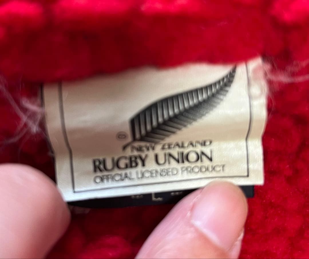 カンタベリー　ALL BLACKS オフィシャルフーディージャケット