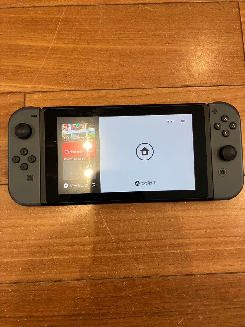 Switch 本体 グレー 未対策可能性大　 Joy-Con2セット　付属品フル