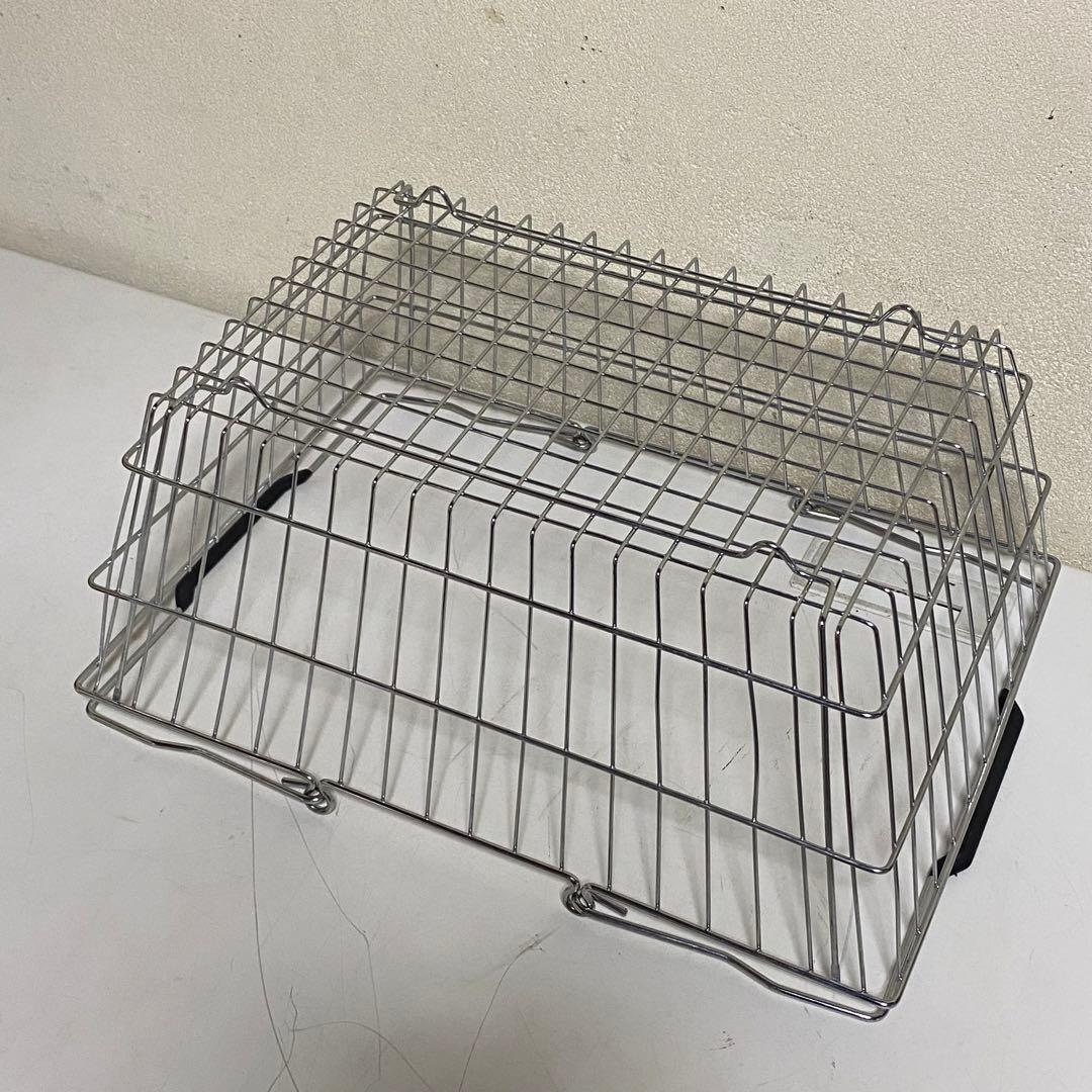 10セット メッシュバスケット カゴ 縦×横32×45cm 深さ18cm 店舗用