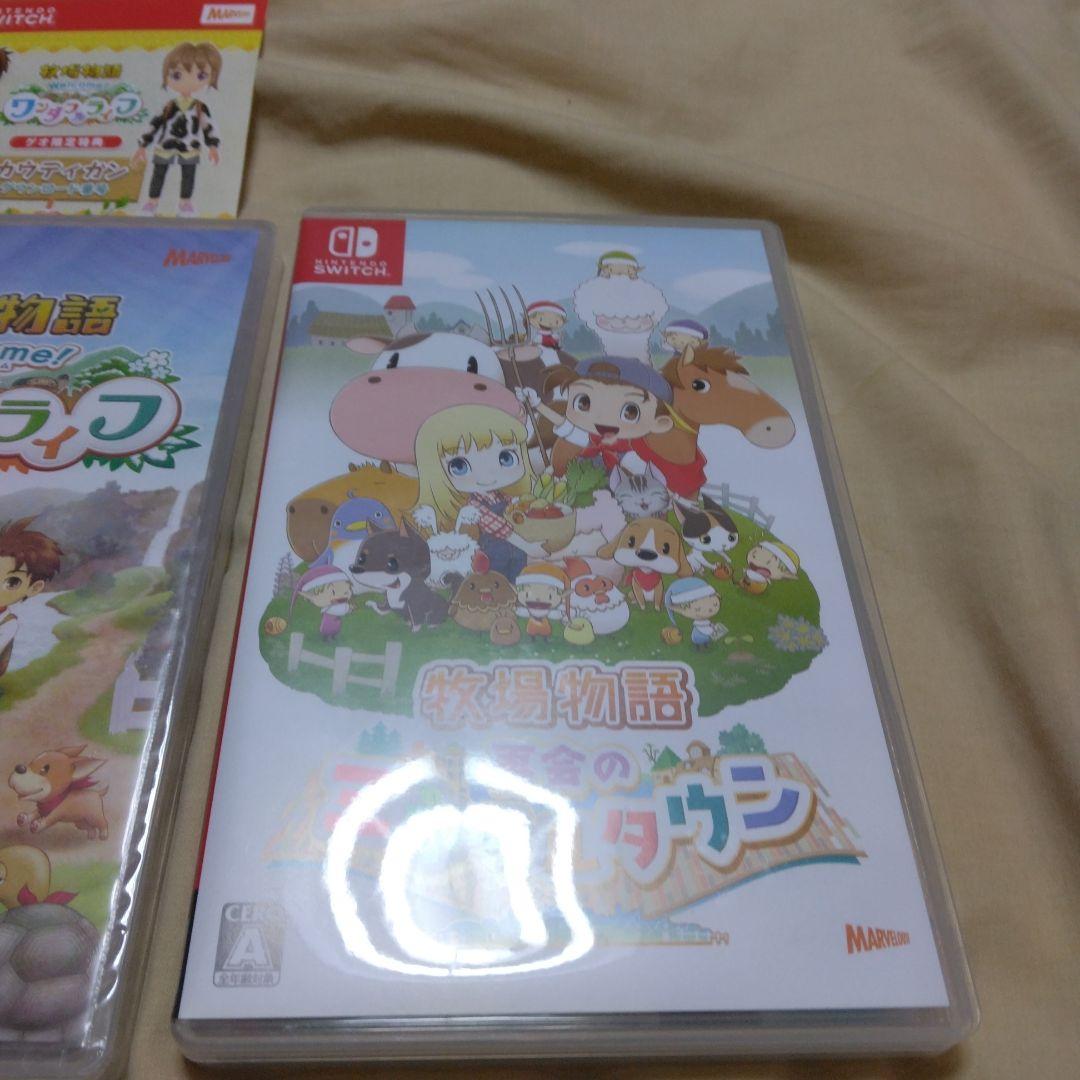 任天堂　Switch　牧場物語　再会のミネラルタウン　ワンダフルライフ