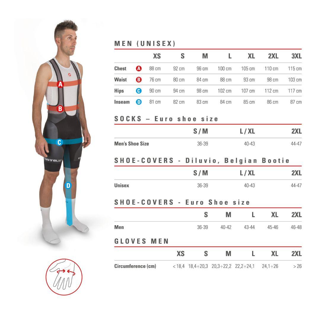 【美品】Castelli NANO FLEX PRO 2 ビブタイツ サイズS