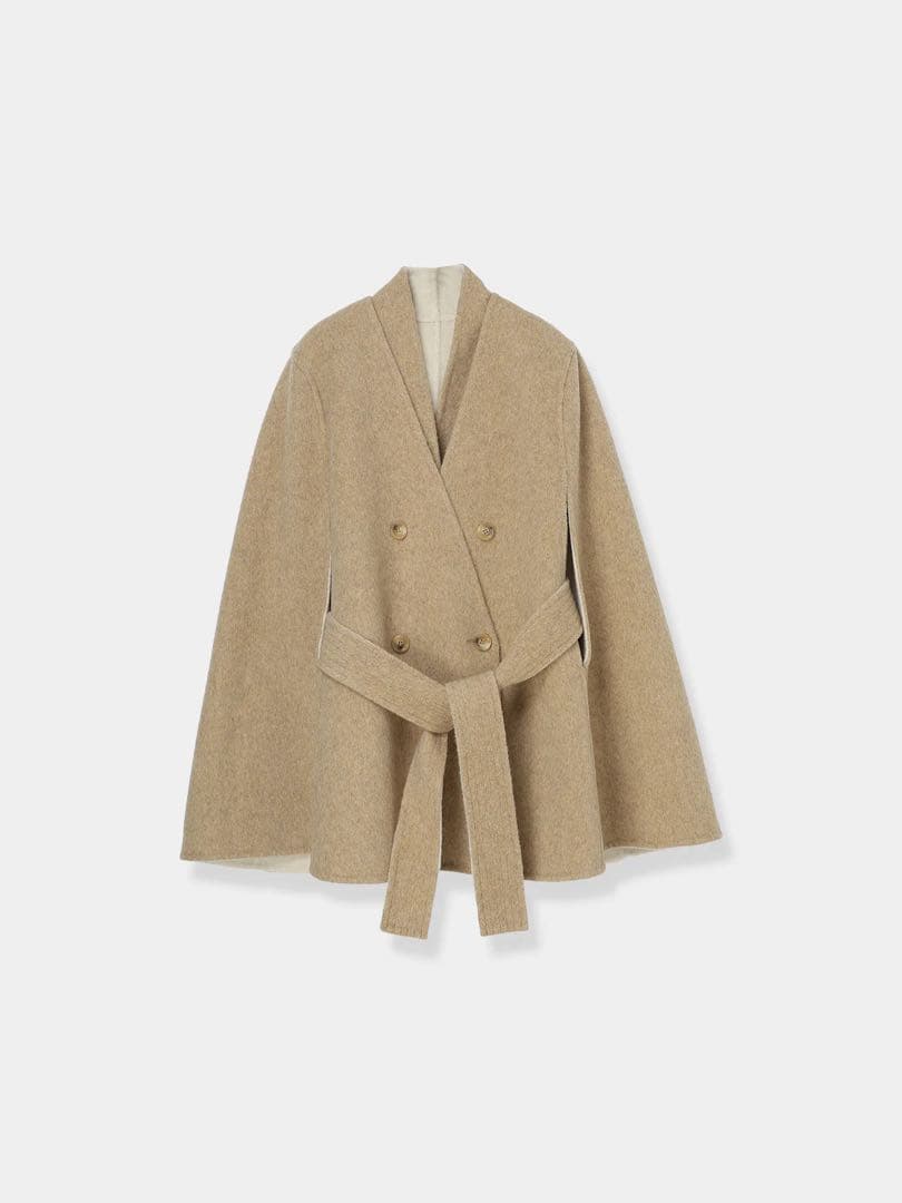 【最終価格】laubeblanc Dual Face Cape Coat